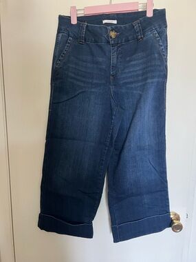 Maurices Indigo Straight-Leg Capri Jeans